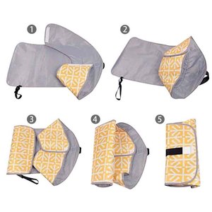 Nouveau Design Imperméable À L'eau Portable Couche Housse De Matelas À Langer pour Bébé <span class=keywords><strong>Fille</strong></span> Garçon - Product Image 4