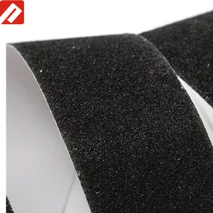 Nastro antiscivolo nero OEM nastro antiscivolo resistente all'usura per strisce di Decking per scale fabbrica di nastri adesivi