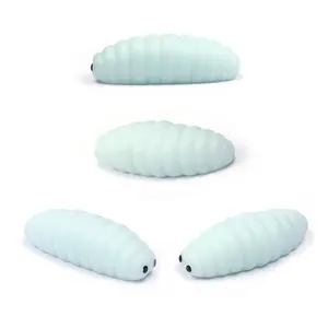 Giocattoli Antistress <span class=keywords><strong>Squishy</strong></span> Mochi in TPR a Forma di Verme Lungo per Divertimento - Product Image 1