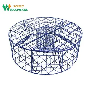 OEM/ODM China Factory aquaculture Crab Crawfish Trap PVC coated welded Wire Mesh