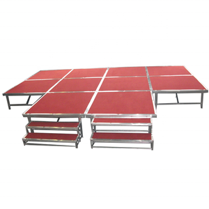 Profesional de <span class=keywords><strong>la</strong></span> decoración de luz de <span class=keywords><strong>la</strong></span> etapa móvil Truss camión boda escenario pilares - Product Image 5