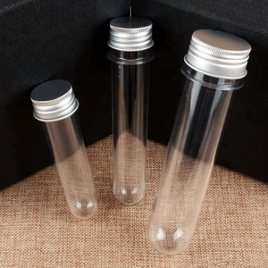 1ozl 40 ml 100 ml en plastique PET transparent <span class=keywords><strong>tube</strong></span> avec capsule en aluminium/vide masque poudre contenant/<span class=keywords><strong>tube</strong></span> pour bonbons - Product Image 3