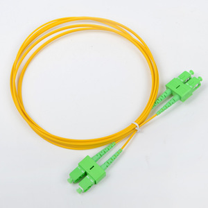 Bán hàng nóng 2mm LSZH SC APC sợi quang vá dây Singlemode <span class=keywords><strong>2</strong></span> lõi Pigtail SM Duplex Chất lượng cao cáp thông tin liên lạc - Product Image 4