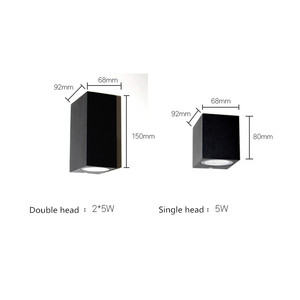 Lampe de lavage murale LED moderne Lampe murale LED d'<span class=keywords><strong>extérieur</strong></span> Lampe murale LED pour <span class=keywords><strong>bar</strong></span> - Product Image 2