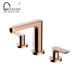 Squisito Stout Ottone Die Casting 3 Foro Cupc Promessa di Qualità di Arte Cigno Miscelatore Del Bacino Rubinetto - Product Image 4