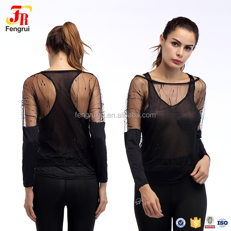 camisas transparentes mujer