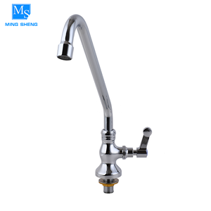 Restaurante para todos <span class=keywords><strong>los</strong></span> de acero inoxidable de una manija caño giratorio frío rotary de <span class=keywords><strong>bar</strong></span> de cocina grifo del fregadero - Product Image 1