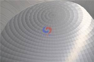 Carpa Domo Inflable Tipo Iglú Blanca Automática <span class=keywords><strong>de</strong></span> Tela Oxford Ligera e Impermeable para Exteriores y Jardín, para Invierno - Product Image 5