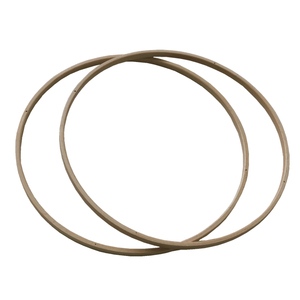Vente en gros DIY Écologique Anneau en bois rond de 8 mm sans métal pour attrape-rêves, <span class=keywords><strong>mobile</strong></span> de berceau et broderie - Product Image 3