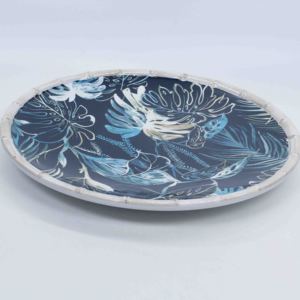 <span class=keywords><strong>Assiette</strong></span> en mélamine à motif de <span class=keywords><strong>bambou</strong></span> 11 pouces <span class=keywords><strong>assiette</strong></span> en mélamine personnalisée assiettes en mélamine - Product Image 3