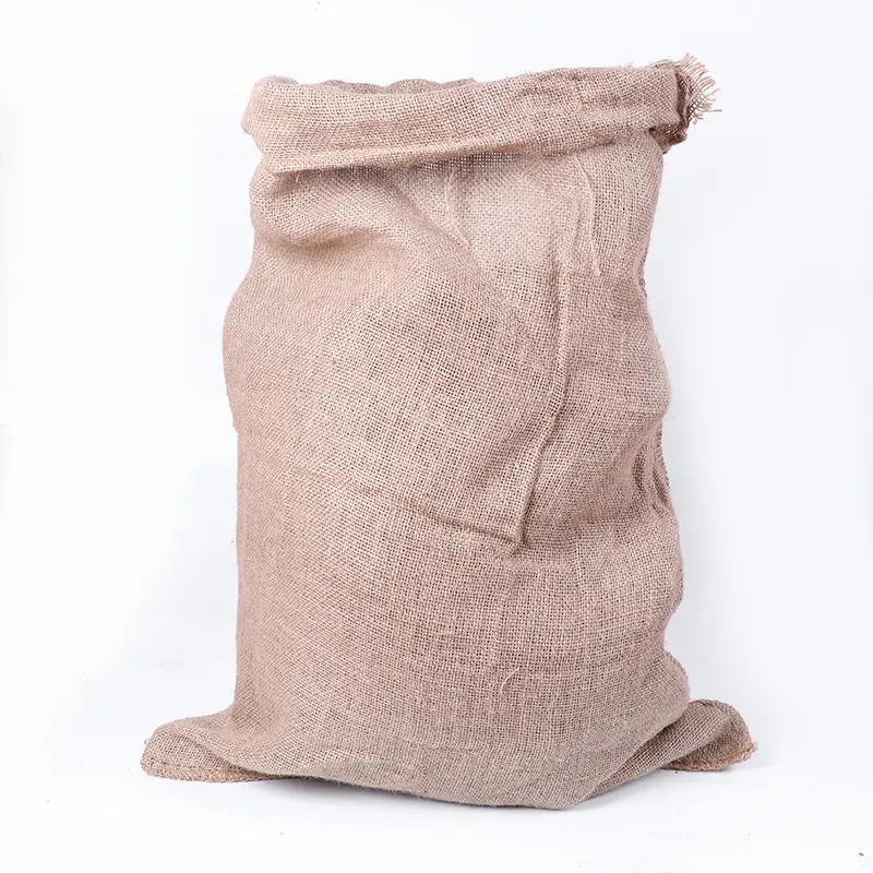 50 кг 100 кг многоразовые Бангладеш Мешковина, джутовый мешок с ручками (43x29)"100% упаковки конопли один раз используемые мешки для кофе в зернах риса кукурузы гайки