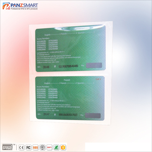 Impression de cartes de loterie à gratter avec numéro PIN à jet d'encre personnalisé Impression de cartes de recharge à gratter 30mil Carte à gratter en PVC pour <span class=keywords><strong>gagnant</strong></span> - Product Image 3