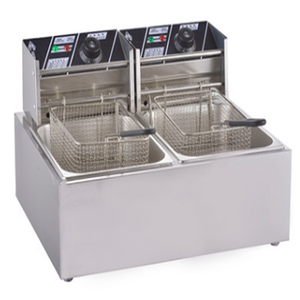 <span class=keywords><strong>Kfc</strong></span>-freidora eléctrica de patatas fritas de 6l, tanque único de gas propano, máquina para freír patatas fritas profundas, 12 litros - Product Image 6