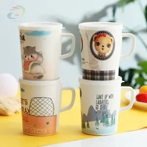 Premium bamboo fiber mugs dishwasher safe in Unique and Trendy Designs 