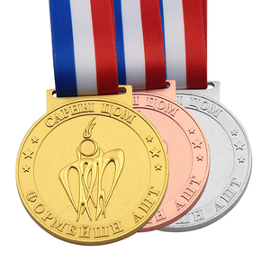 Conception libre en laiton en métal personnalisé médaille de <span class=keywords><strong>gymnastique</strong></span> fleur <span class=keywords><strong>porte</strong></span>-médaille - Product Image 3