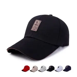 Wholesale Custom Promotional Baseball Caps One Size Fits Mostl Sports Caps Sandwich Brim Baseball Hats