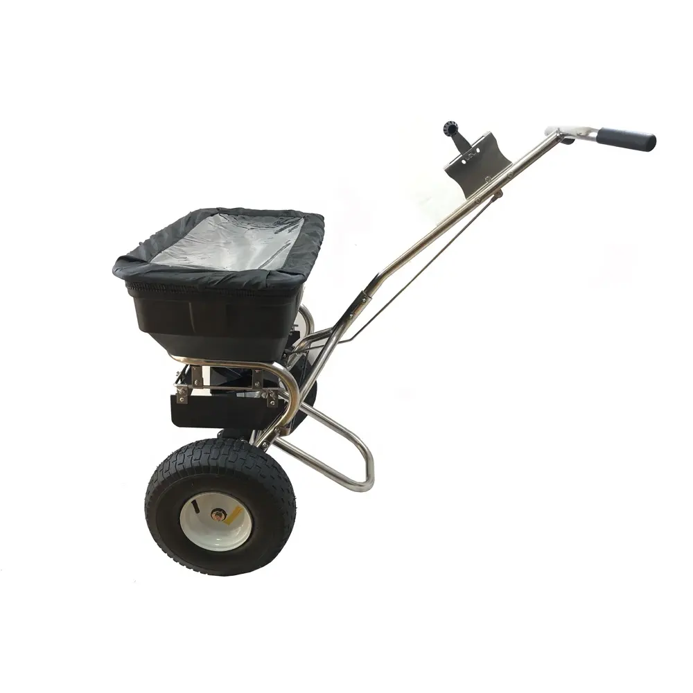 High quality 125LB salt spreader