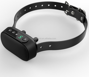<span class=keywords><strong>Collar</strong></span> para perros Dispositivo recargable para dejar de ladrar con <span class=keywords><strong>collar</strong></span> de cuero cómodo, 4 modelos de trabajo - Product Image 1