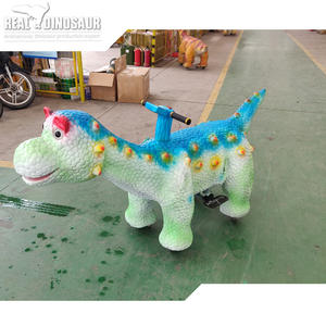 Giostre a Forma di Dinosauro per Centri Commerciali, Bicicletta Elettrica - Product Image 1