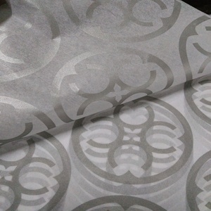 Wholesale Custom White <strong>Silver</strong> Print Logo Tissue <strong>Wrapping</strong> <strong>Paper</strong> for Clothing - Product Image 5