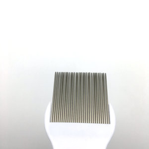 Peigne d'élimination des puces à cheveux naturels, poignée en plastique, épingles en acier inoxydable, cheveux naturels, litthing, peigne d'élimination des puces - Product Image 6