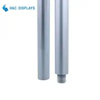 Tige sphérique en aluminium fileté femelle et mâle, 10mm, RG3900