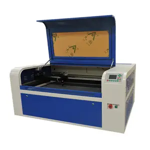 Düşük fiyat gravür makinesi isim levhaları ve deri oyma ve kesme 6090