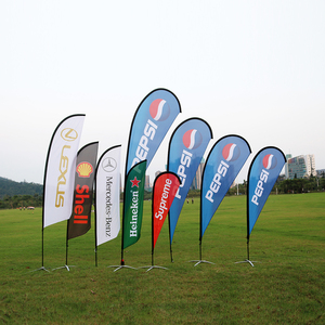 De la Calle vuelo bandera carretera <span class=keywords><strong>playa</strong></span> Bandera de plumas para la promoción de publicidad - Product Image 2
