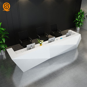 หรูหราCEการรับรองอะคริลิคSolid Surface Salonแผนกต้อนรับ - Product Image 2