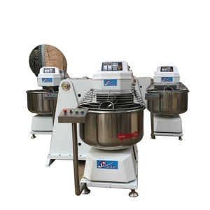 Équipement <span class=keywords><strong>de</strong></span> boulangerie, pétrin à spirale commercial à double vitesse, mélangeur à pâte, machine à mélanger la farine - Product Image 1