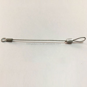 Durable En Acier Inoxydable Lumière le Câble de Sécurité Sling Pour Heavy duty Lumière Lampe Avec Mousqueton En Acier Inoxydable - Product Image 4