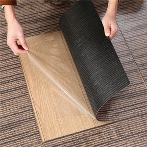 Plancher en vinyle PVC <span class=keywords><strong>imitation</strong></span> <span class=keywords><strong>bois</strong></span> pour extérieur, à coller et à emboîter, carrelage de sol en plastique - Product Image 1