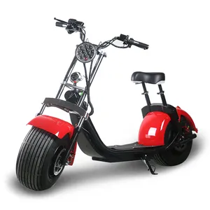 TD-C6/SC10 Europese Magazijn Elektrische Scooter Citycoco Super Power 1500W 60V 12AH 20AH Elektrische Motorcyclre