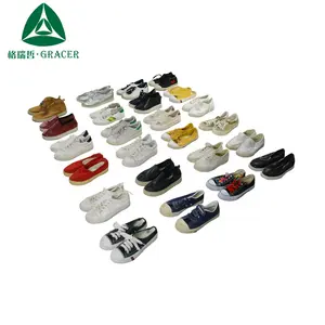 A granel de zapatos usados en sharjah de buena calidad zapatos deportivos zapatos de segunda mano ropa de marca