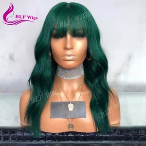 <span class=keywords><strong>Parrucca</strong></span> di pizzo frontale completa 13x6 con frangia in pizzo trasparente HD <span class=keywords><strong>verde</strong></span> onda d'acqua peruviana capelli rimy nodi sbiancati <span class=keywords><strong>parrucca</strong></span> anteriore in pizzo - Product Image 4