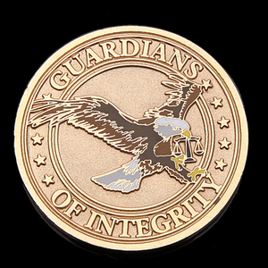 Excellente Artisanat Souvenir Unique Design American Eagle Or-Plaqué Pièce, Euro religieux américain <span class=keywords><strong>aigle</strong></span> de tungstène pièce - Product Image 4