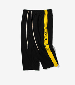 2019 venta al por mayor de los hombres deporte lado rayas recta de moda Jogger pantalones de sudor - Product Image 3