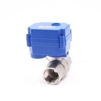 CWX-25S Mini actionneur électrique moteur vanne à boisseau sphérique 5V 12V 24V 110V 220V motorisé 5V vanne motorisée