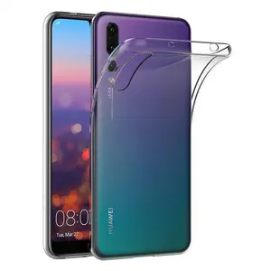 Coque transparente en Silicone pour Huawei, étui de téléphone en Tpu souple pour Honor 8a 10, 9i, 8x Max, Nova 4, P20 Pro Lite, Mate20x, Mate20 Lite Pro