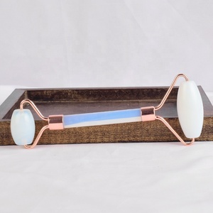 Newest Women Skincare Face <strong>Roller</strong> Rose Quartz <strong>Jade</strong> <strong>Roller</strong> Opalite <strong>Roller</strong> for Face Antia Aging - Product Image 2