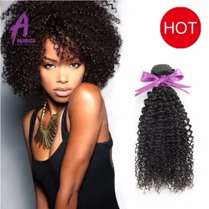 New Coming 7A Grade 100% Human Virgin Peruanische Afro Haarverlängerung Verworrene Masse Haar