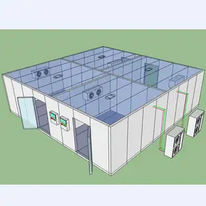 冷库冷库建筑冷库香蕉熟化机冷冻食品储存或其他冰柜尺寸