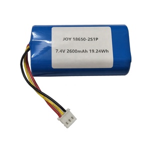 Bộ Pin Li-ion Hình Trụ 18650 2S 7.4V 2600MAh Với 10K NTC - Product Image 1