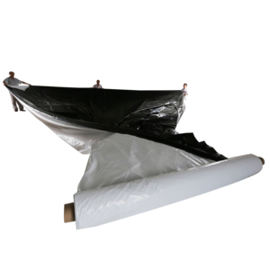 Feuille de protection en plastique noire et blanche anti-UV de 100, 110, 120, 150, 180, <span class=keywords><strong>200</strong></span>, 250 <span class=keywords><strong>microns</strong></span> <span class=keywords><strong>pour</strong></span> <span class=keywords><strong>serre</strong></span> occultante - Product Image 2