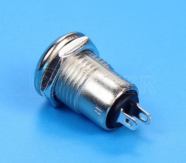 2-Position Anti-Theft Key Switch 22mm 5A 250V 12V – 2 Keys Included