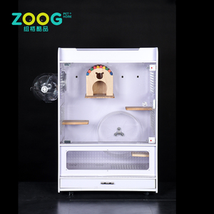 Cubierta de acrílico Chinchilla casa jaula para mascotas pequeñas - Product Image 1