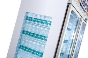 Exhibición <span class=keywords><strong>de</strong></span> la puerta <span class=keywords><strong>de</strong></span> vidrio <span class=keywords><strong>de</strong></span> <span class=keywords><strong>bebidas</strong></span> refrigerador supermercado <span class=keywords><strong>tienda</strong></span> utilizado - Product Image 3