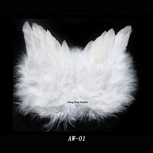 Petit Bébé Plume Ailes <span class=keywords><strong>D</strong></span>'ange Suspendus <span class=keywords><strong>Ornement</strong></span> Pour Le Mariage De Noël Costume Dance Party Cosplay Spectacle <span class=keywords><strong>D</strong></span>écor - Product Image 3