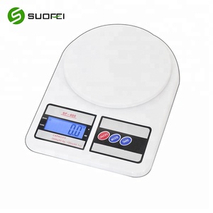 Sf400 barato balanza bolsillo electrónica digital de cocina de vidrio de escala para la venta al por mayor - Product Image 4