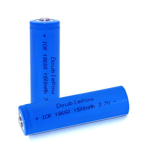 18650-3,7 V 1500 mAh battery lithium ion with cusp top - Product Image 5
